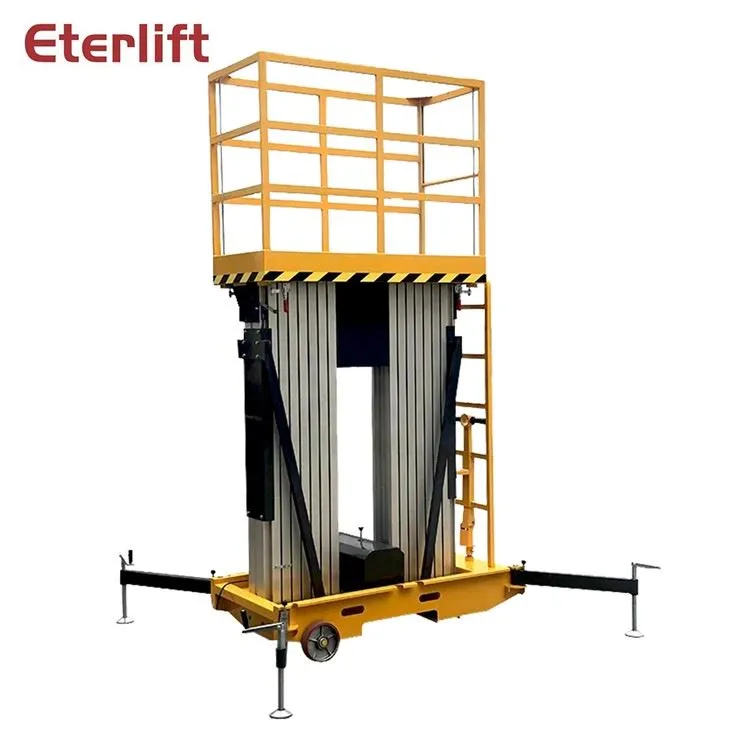 Електрична алюмінієва підйомна платформа