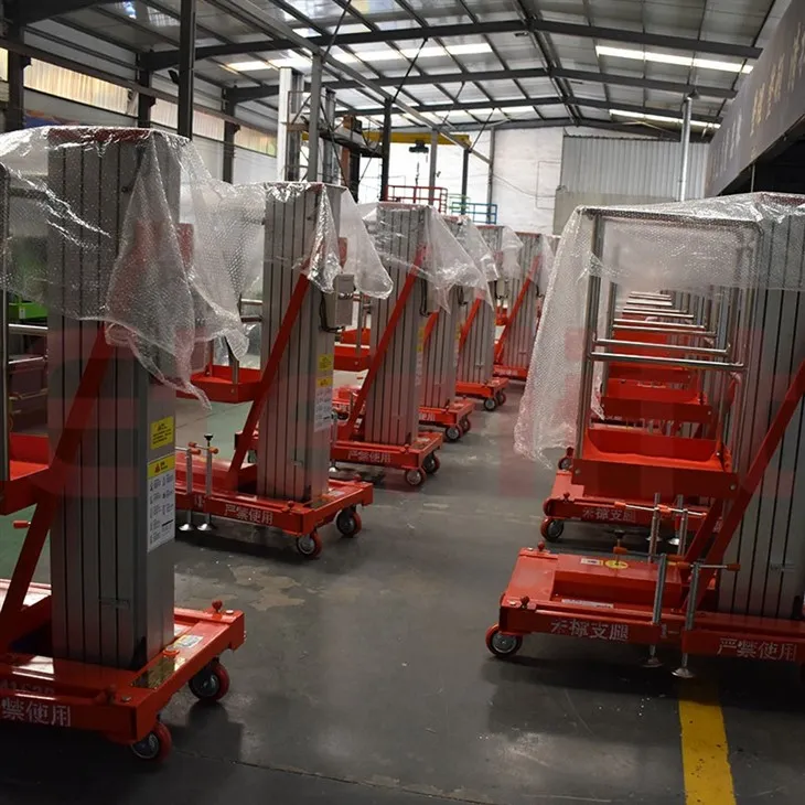 10m Aluminum Single Mast Lift