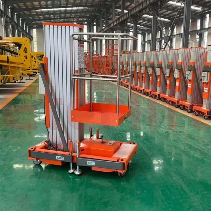 10m Aluminum Single Mast Lift