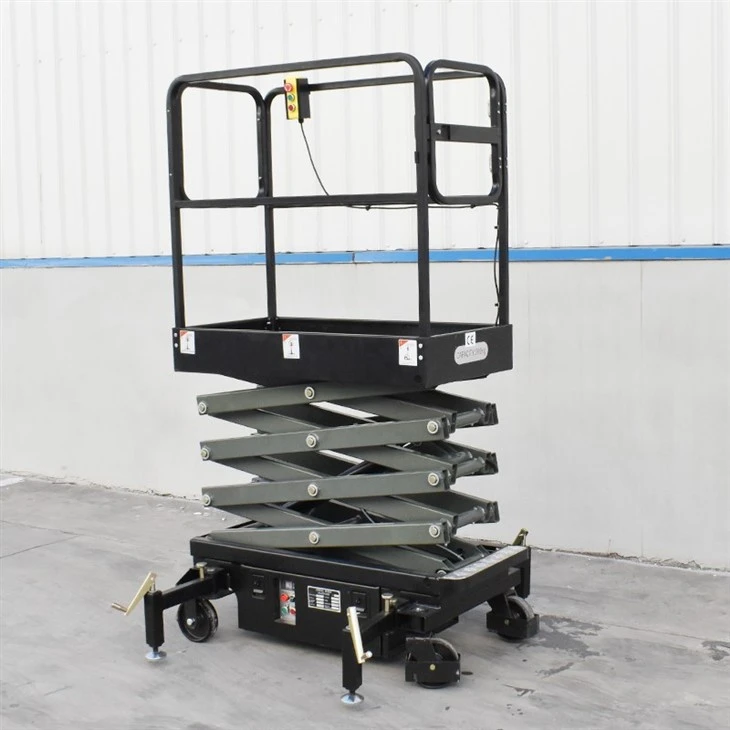 Semi Electric Mini Scissor Lift Platform
