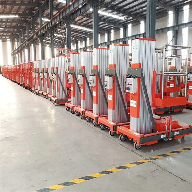 Vertical Mast Lifts - Safer Drivable Single Man Lift