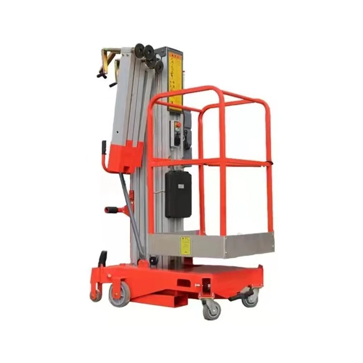 Vertical Single Mast Lifts For Aerial Work